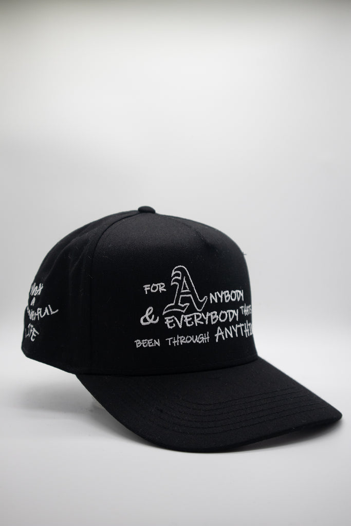 For Anybody and Everybody Hat - Black